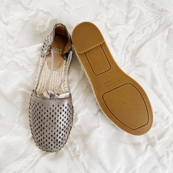 Eileen Fisher Lee 2 Espadrilles Size 8.5 New - Picture 7 of 7